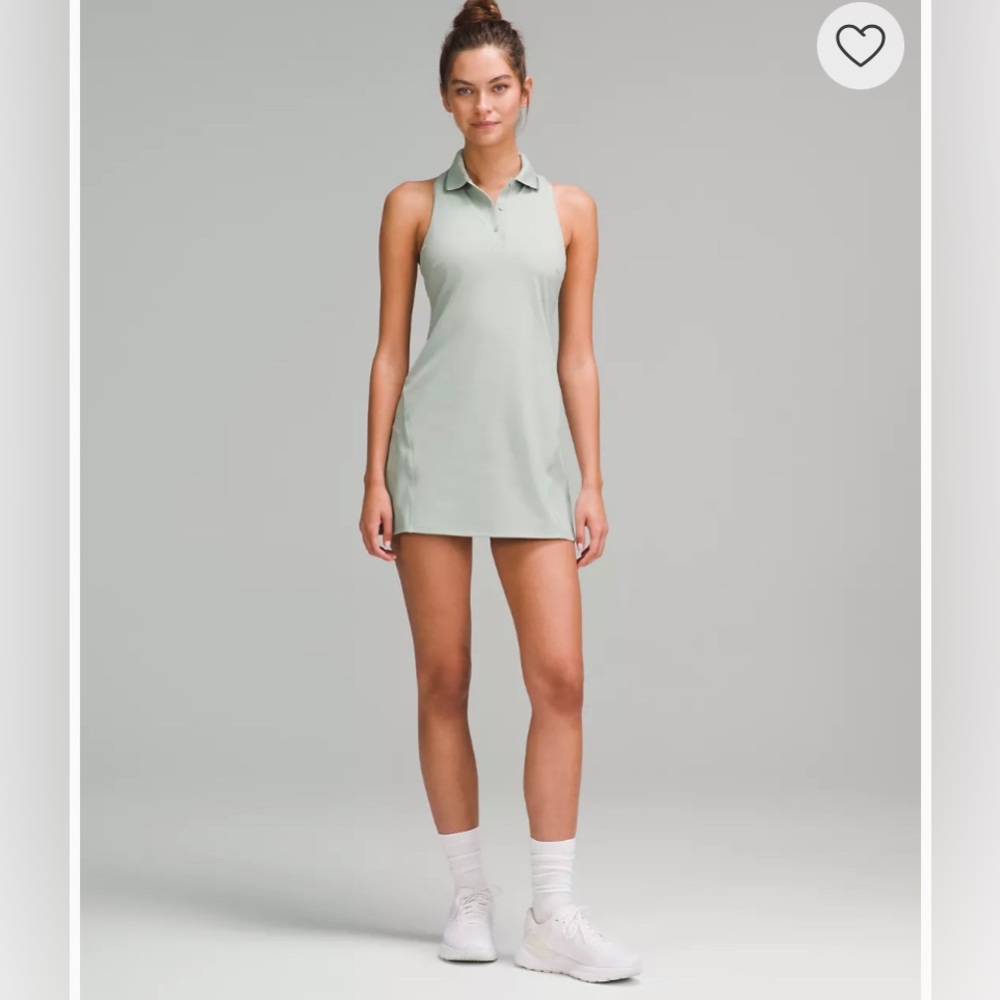 Lululemon Lightweight Sleeveless Polo Tennis (or golf) Dress; Size 8